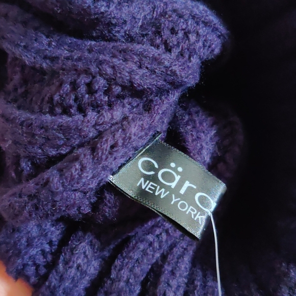 Beautiful Vibe Rhinestones Pompom Beanie Hat D1A - Picture 3 of 4